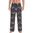 thumbnail image 1 of Fotbe pink hearts Pantalones de Pijama para Hombre, Pantalones de Dormir, Pantalones de Casa con Cintura Ajustable y Bolsillos-Medium, 1 of 6