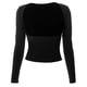 thumbnail image 5 of Camiseta De Verano Camisa de mujer Cami Top Y2K Style Backless Slim Fit Streetwear Traje (Negro S) Cgtredaw Para estrenar, 5 of 9