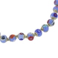 thumbnail image 5 of GlassOfVenice Murano Glass Mosaic Necklace - Periwinkle, 5 of 8