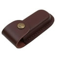 thumbnail image 4 of Funda de cuero PU portátil Organizador de bolsillo para cinturón Multiherramienta Linterna Cinturón Cierre a presión Almacenamiento para Zulema Funda de linterna, 4 of 8