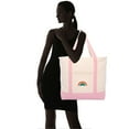 thumbnail image 7 of DALIX Cute Rainbow Tote Bag Reusable Grocery Teacher Bags Eco Pride Pink, 7 of 7