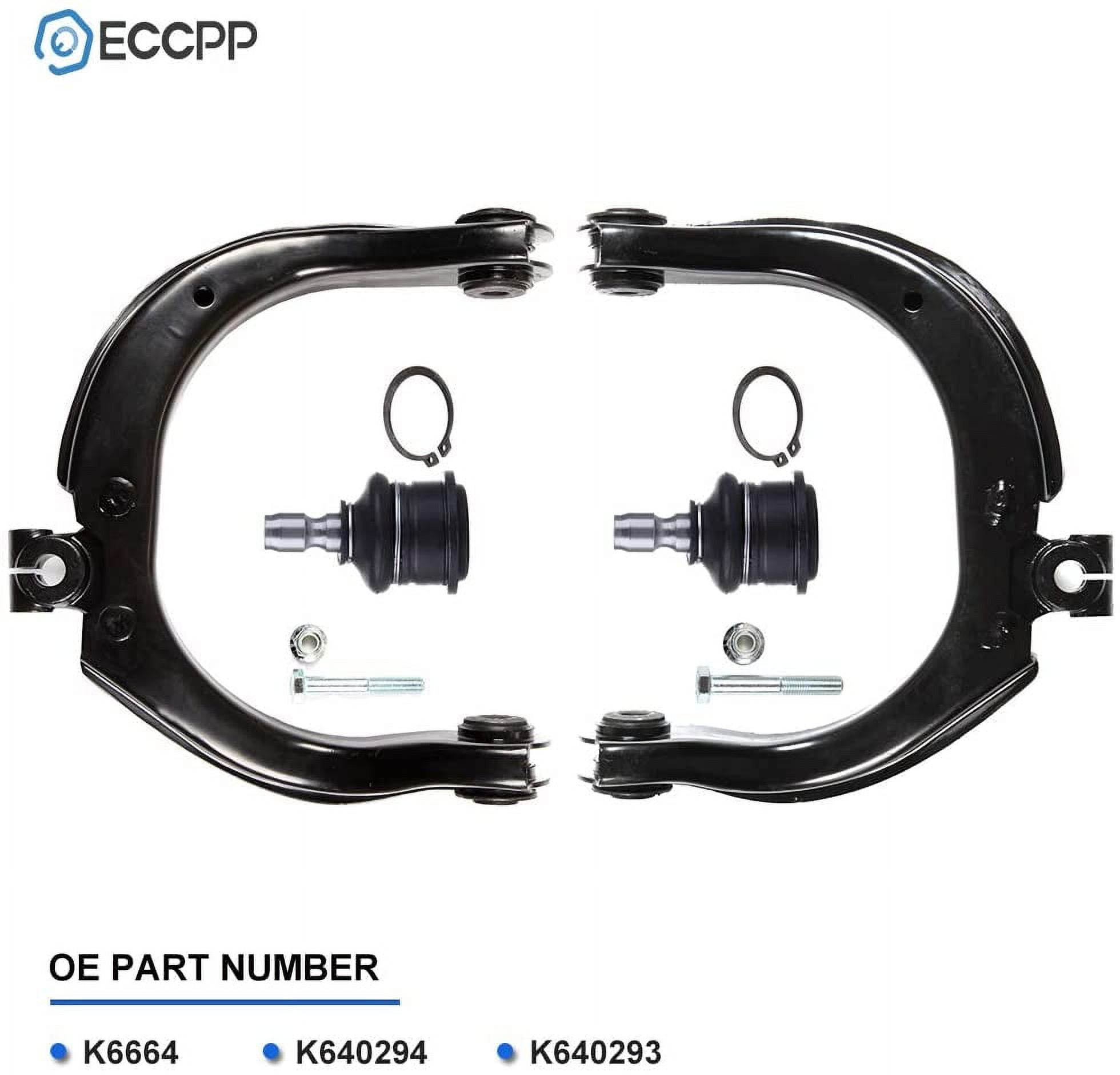 ECCPP Upper Ball Joint Upper Control Arm And Ball Joint for Buick Rainier for Chevrolet Trailblazer Trailblazer EXT for Gmc Envoy Envoy XL Envoy XUV for Isuzu Ascender for Oldsmobile Bravada 4pcs