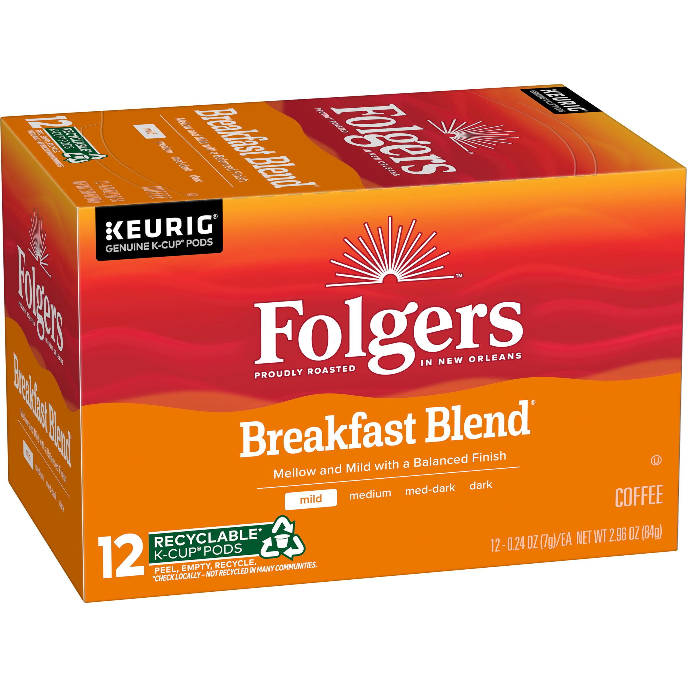 Free Shipping! (72 Count) Folgers Buttery Caramel