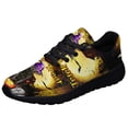thumbnail image 2 of Black Labrador Retriever Halloween Shoes Women's Fashion Sneakers Tennis Running Shoes for Men Women Black Size 7, 2 of 7