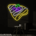 thumbnail image 3 of Glowneon Blueberry Crepe Neon Sign, French Crepe Cake Store Led Sign, 3 of 5