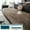Coffee-1, variant on 1pc Bohemian Style Soft Flannel Sofa Cushion Cover, Non-Slip Machine Washable Solid Color Fit for 2/3/4-Seater Couches, Living Room Bedroom Office Home Decor, Plush Texture Design, Easycare Material