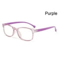 thumbnail image 1 of 1PC Kids Boy Girl Anti-blue Light Glasses Ultra Light Frame Protection Eyeglasses Student Computer Online Study Classes Eyewear 1-Purple, 1 of 6