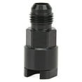 thumbnail image 1 of Adaptateur EFI, Raccord de Ligne de Carburant Étanche Noir Anodisé pour Filtres de Rails de Carburant An6-5/16 Po, 1 of 8