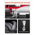 thumbnail image 5 of Electric Hoist,1320 lbs Lifting Capacity,1150W 110V Electric Steel Wire W"with Wireless Remote Control,40ft Single Cable Lifting Height&Pure Copper Motor,for Garage Warehouse Factory, 5 of 6