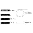 thumbnail image 5 of Sinyiin 5Pcs CR2450 3V Lithium Button Cell Battery Coin Cell for Watches Temperature Sensors Water Bottles Remote Controller, 5 of 10