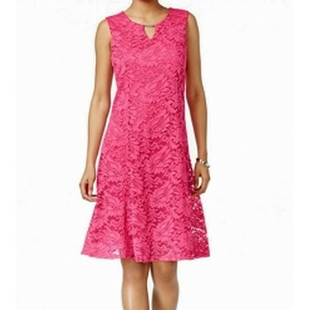 JM Collection Dresses - Womens Small Petite Lace A-Line Dress PS ...