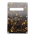 thumbnail image 3 of Esquirla Pickguard Tremolo Cavity Cover Backplate Accessory Durable Guitar Back Plate Yellow, 3 of 8