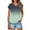 Green, variant on Summer Tops Womens V Neck Women's Short Sleeve Shirts Tops for Women Dressy Casual Free Shipping