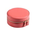 thumbnail image 1 of Qarigey Joyero portátil de lujo a prueba de polvo collares escaparate estuche protector organizador de gran capacidad regalos de viaje Ropa, zapatos y accesorios Miscelánea Naranja Qarigey AP018019-01, 1 of 6