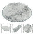 thumbnail image 2 of Anti-Skid Round Rugs Bedroom Soft Shaggy White Carpet In The Living Room Bedside Rugs Pink Home Decor Hairy Baby Play Mat, 2 of 6