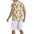 thumbnail image 2 of Sikiie Animals Forest Basketball Jersey Reversible Men's Mesh Athletic Sports Shirts Training Practice S-4XLLarge, 2 of 6