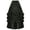 Black, variant on Women Renaissance Pirate Skirt High-Low Whimsical Clothes Adjustable Drawstring, Tiered Ruffle Hem, Elastic High Waist, Flowy