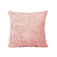 thumbnail image 6 of Home Soft Things 4-Piece Reversible Damask Embroidery Bedspread Set, Dusty Pink, King 102"x90", 6 of 6