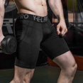 thumbnail image 4 of Shorts de compresión para hombre Irfora Hombres Pantalones cortos de secado rápido Leggings para correr Medias de compresión para correr Gimnasio Entrenamiento Fitness Pantalones cortos deportivo Irfora Shorts de compresión para hombre, 4 of 7