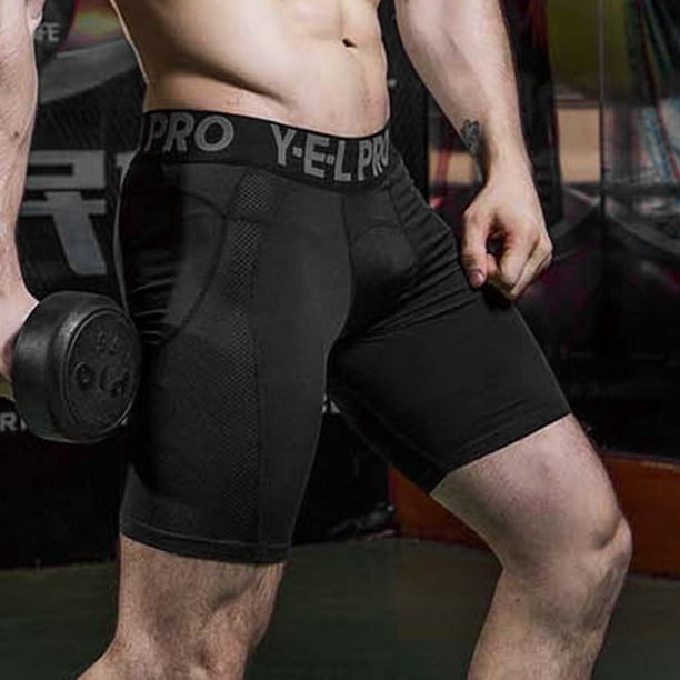 Men Quick Dry Shorts Running Leggings Compression Running Tights Gym  Training Fitness Sport Shorts Leggings Male Underwear 