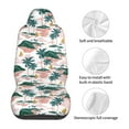 thumbnail image 5 of Sikiie Hawaii Palms Car Seat Protector 2 Pack Car Seat Cushion Mat, Car Seat Covers for SUV, Truck, Van, 5 of 7