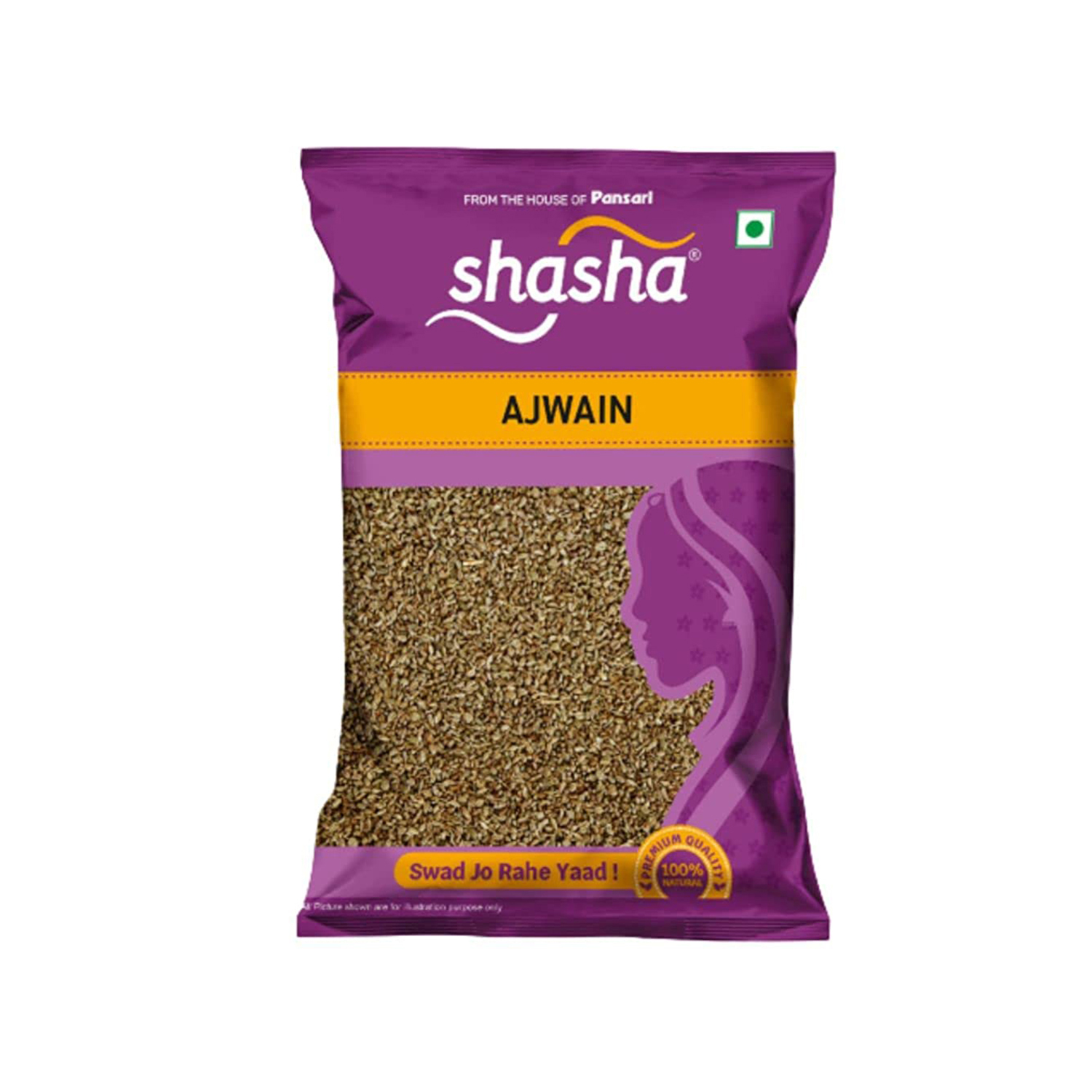 Shasha Ajwain (Whole Carom Seeds) No Artificial Colors & No