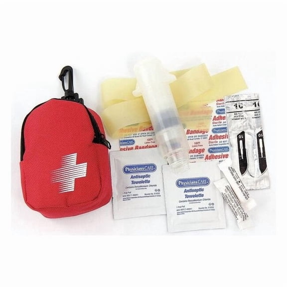 First Aid Only Snake Bite Kit, Fabric 9 Components, 1 People Served 3027