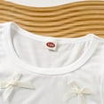 thumbnail image 6 of KPOPLK Toddler Girl Clothes Infant Summer Outfits Baby Ruffle Tank Top Loose Short Sleeveless Kid Baby Girls' Clothing(5-6 Years,White), 6 of 7
