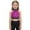 Hot Pink, variant on Gunia Girls Sequin Top Glitter Sleeveless Crop Dance Blouse Performance Dancewear Party Sparkly Tops For Girl Black