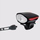 thumbnail image 1 of Accesorios para bicicleta de montaña, impermeables, antideslumbrantes, con luz de bicicleta y bocina de carga, luz delantera multifunción USB, 1 of 3