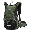 thumbnail image 1 of Mochila de Hidratación Mubasel Gear 15L con Bolsa de Agua 2L Oliva, 1 of 9