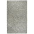 thumbnail image 4 of Alora Decor Geneva 5' x 8' Solid Gray/Ivory Hand-Tufted Area Rug, 4 of 4
