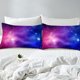 thumbnail image 5 of Funda nórdica púrpura Galaxy juego de cama tema del espacio exterior funda de edredón para, 5 of 7