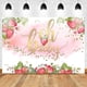 thumbnail image 2 of Strawberry Baby Shower Backdrop Oh Baby Girl's Baby Shower Photo Backdrops Berry Sweet Fruits Party Decorations Photography Background (7x5ft), 2 of 4