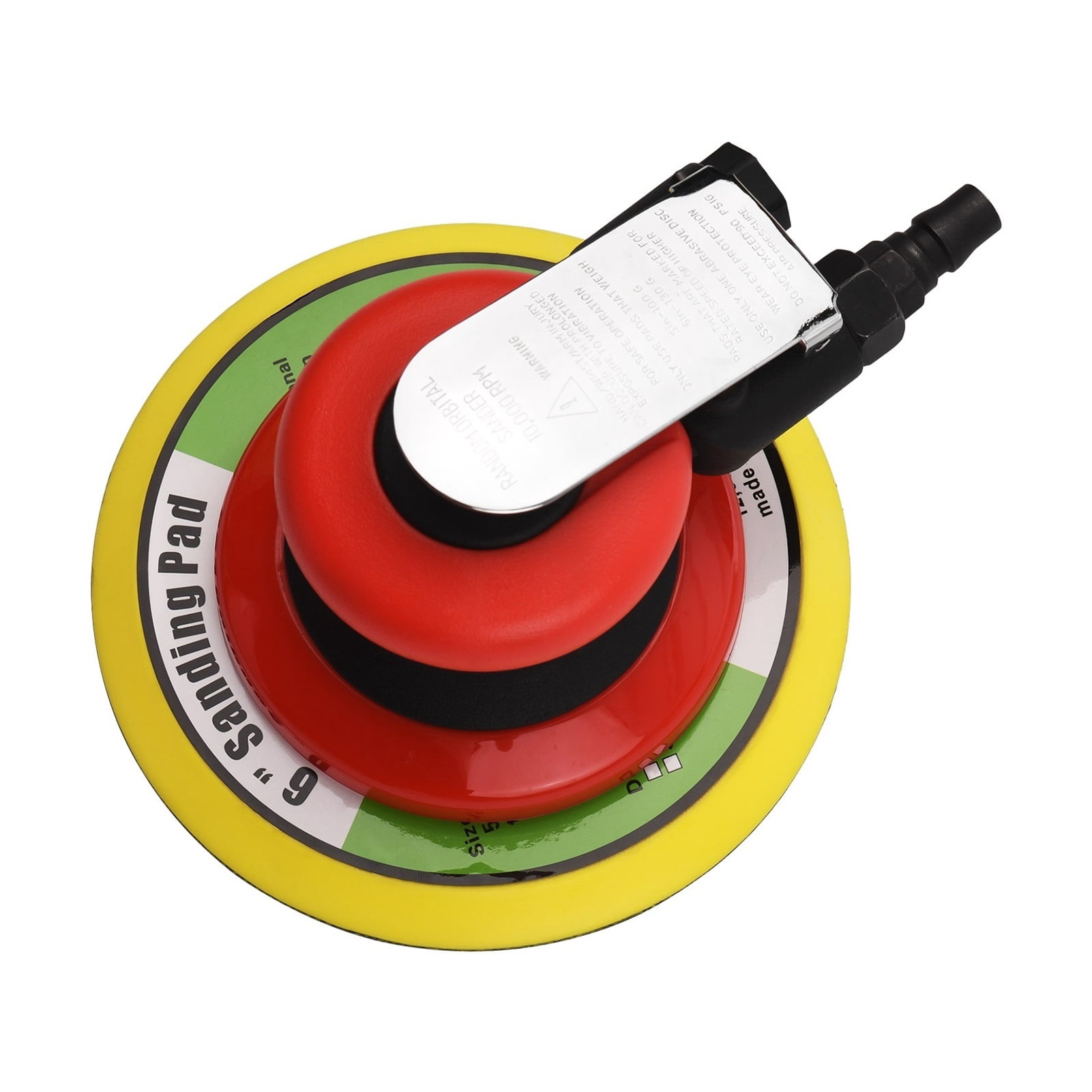 Pneumatic Orbital Sander Air Grinder 6"/5'' Vacuum Eccentric Polishing/Grinding Machine Sanding Waxing Tools Car Wall Wood Metal