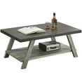 thumbnail image 3 of Home Square 3-Piece Set with Coffee Table & 2 End Tables in Walnut and Gray, 3 of 10