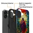 thumbnail image 6 of FKBRCL4U for iPhone 16 Compatible with Magsafe Case Jesus Walking Colorful Stained Glass Pattern for Girl Boy Full Body Magnetic Design Soft Silicone Protection, 6 of 7