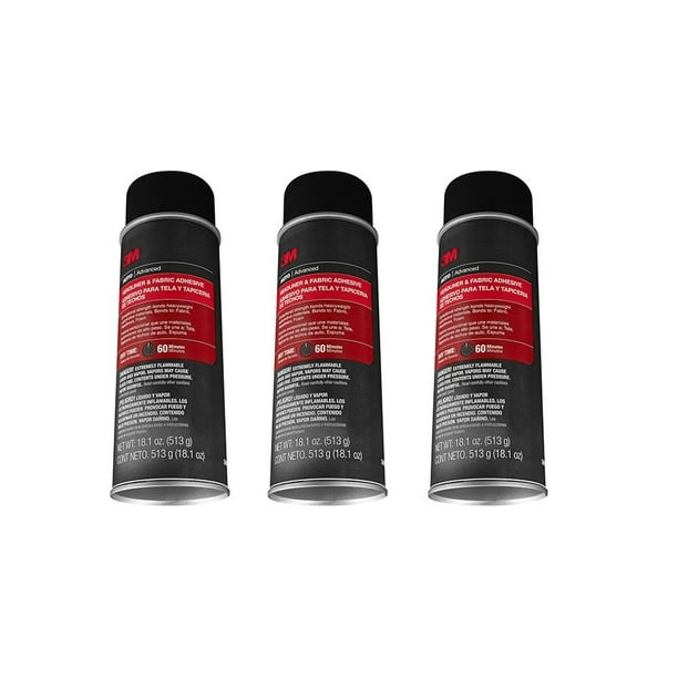3M 38808 Headliner Adhesive 18.1 oz, 3Pack