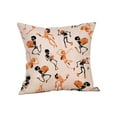 thumbnail image 2 of Skegnu Throw Pillow Halloween Pillow Covers Skeleton Skull Throw Pillowcases Linen Pillow Throw Pillow Inserts for Bedding, 2 of 2