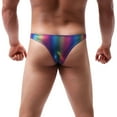 zuwimk Mens Thong Underwear,Men's Ultra Comfort Cotton Performance