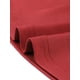 thumbnail image 5 of Vestido de punto casual INSPIRE CHIC para mujer con bolsillos, escote redondo, manga corta, midi fruncido, corte A, color rojo vino S, 5 of 5