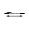 thumbnail image 1 of [Dong-A] Twin Name Pen 2 Permanent Markers S, Bullet Tip, Black, 12 Count, 1 of 5