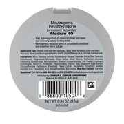 Neutrogena Healthy Skin Pressed Powder, Medium 40,.34 oz