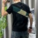 thumbnail image 3 of Camisetas para hombre, camisetas de lino blanco, camisetas con estampado Katoen para hombre, ropa de calle gráfica, ropa popular coreana, venta al por mayor básica, Harajuku, 3 of 5