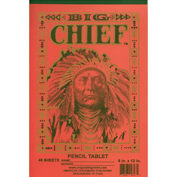 Springfield Big Chief Tablet