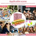thumbnail image 4 of 5.5 Inch Paper Hot Dog Trays,Rectangular Food Trays for to-Go Orders,Festivals Camping,Fluted Hot Dog Wrapper Holder for Sandwiches,Snacks,Topboutique Paper Hot Dog Fluted Liners,200 Pcs,Red, 4 of 6