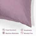 thumbnail image 3 of Unique Bargains 6 Pack Satin Pillowcase with Zipper, King, Mauve, 3 of 8