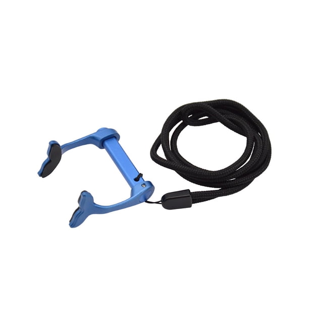 Clip nasal Soidarity Aleación de aluminio multicolor Accesorios de piscina Azul