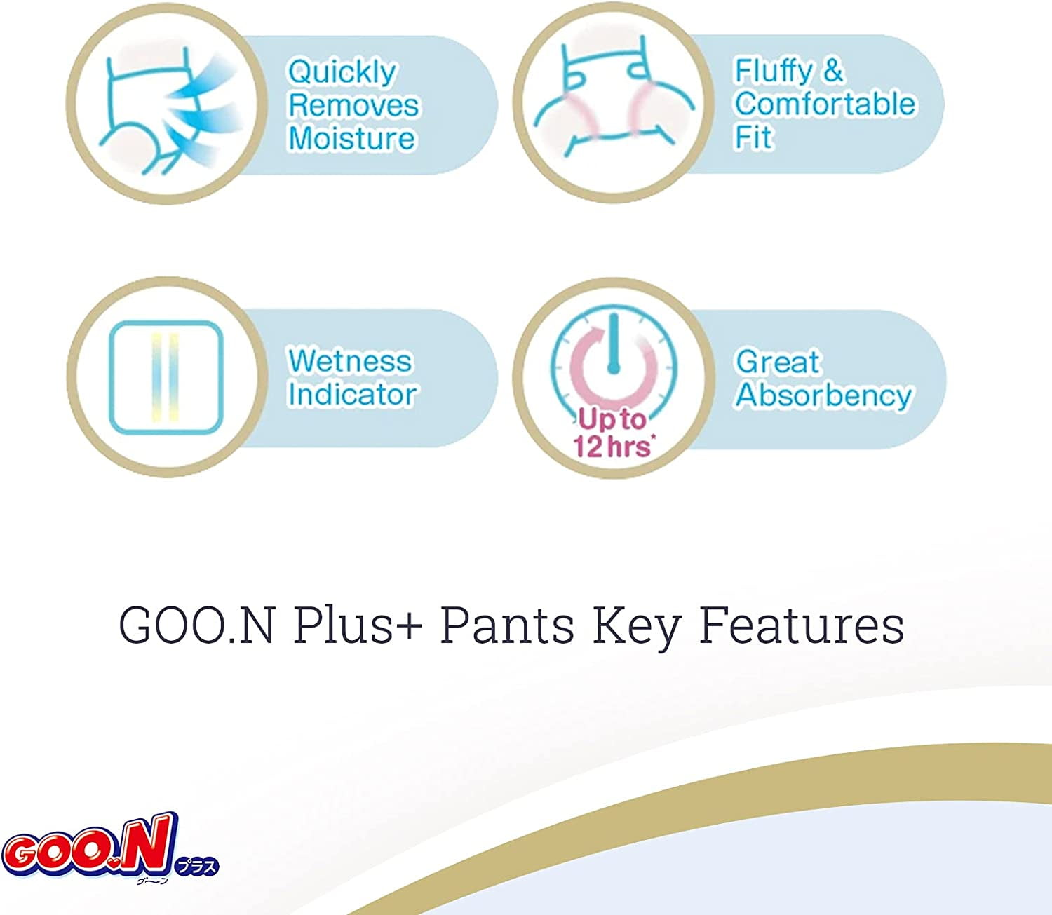 Goo.N Plus Baby Diaper Pants Xxl
