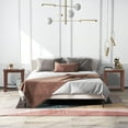 thumbnail image 2 of Gymax 2 PCS 2-Tier End Table Modern Sofa Bedside Compact Nightstand w/ Storage Shelf, 2 of 10